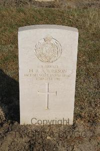 Ismailia War Memorial Cemetery - Anderson, H B